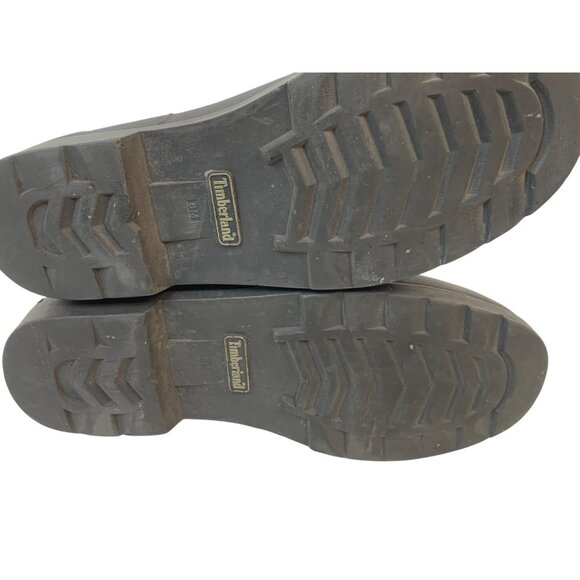 Timberland Womens Welfleet Black Rubber Tall Rain Mud Boots Size 8 B9025 - Picture 6 of 8